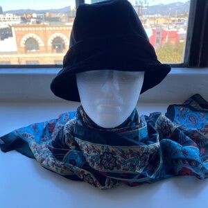 Black Velvet Hat